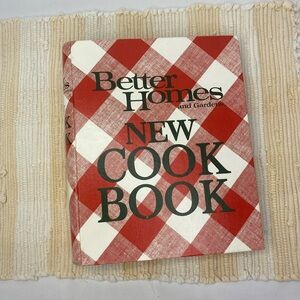 VTG 1980 BETTER HOMES & GARDENS NEW COOK BOOK 5 RING BINDER REVISED EDITION 8th